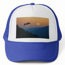 An eagles ascent trucker hat