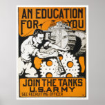 An Education For You ~ Join The Tanks posters
