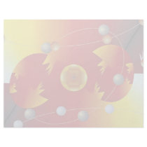 An egg and a meteor dimension letterhead design