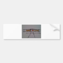 An Eichler home on a T-shirt #2 Bumper Stickers