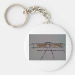 An Eichler home on a T-shirt #2 Keychain