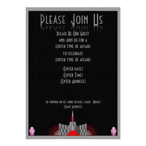 An Elegant Affair Invitations