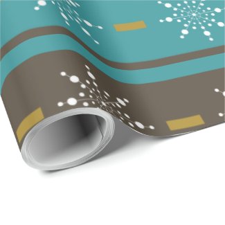 An Elegant Christmas Gift Wrapping Paper