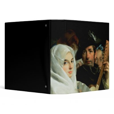 An Elegant Couple from Madrid, c.1770 Binders by bridgemanart