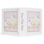 An Elegant Slice Of Wedding Cake Vinyl Binders