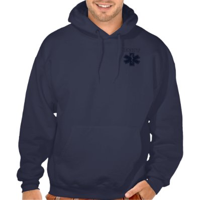 An EMT Star of Life Pullover