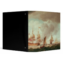 An English Vice-Admiral of  Red and his 3 Ring Binder