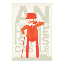 An Englishman's Home Is His Castle posters