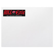 An Eternal Dilemma (black & red) Custom Letterhead