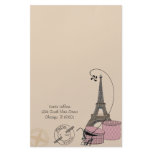 An Evening In Paris Customizable Stationery