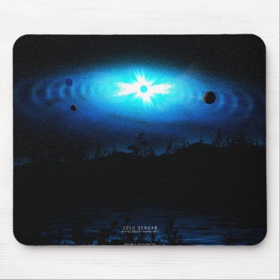 An Evening's Splendor Mouse Mat by 3dartwork