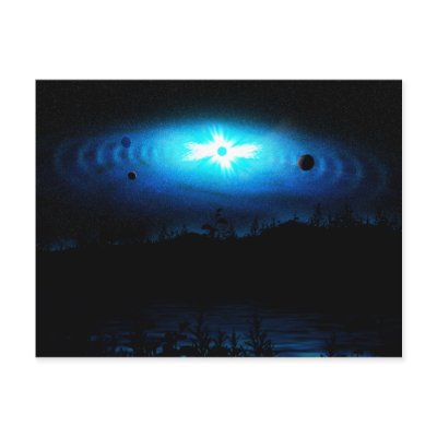 An Evening's Splendor Postcards by 3dartwork