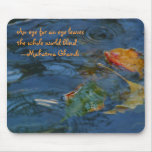 An Eye for an Eye/Ghandi mousepads