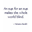 "An Eye for An Eye"  Long-sleeved T-Shirt