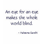 "An Eye for An Eye"  Long-sleeved T-Shirt