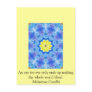An eye for eye ... Gandhi  quote Post Card