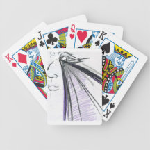 An Eye to Ra Bicycle Poker Cards
