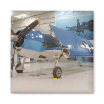 An F-6F Hellcat World War II fighter plane at