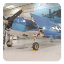 An F-6F Hellcat World War II fighter plane at