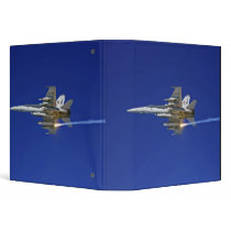 An F/A-18C Hornet 3 Ring Binders