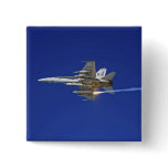An F/A-18C Hornet Pinback Button