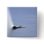 An F/A-18E Super Hornet reaches the speed of so Button