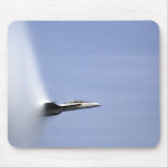 An F/A-18E Super Hornet reaches the speed of so Mouse Pads