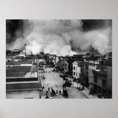 an Francisco Earthquake of 1906 Posters by inquester