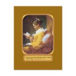 An Hour Reading postcard