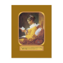 An Hour Reading Post Card