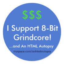 An HTML Autopsy sticker
