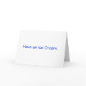 An Ice Creamy Holiday cards