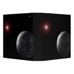 An icy/rocky planet orbiting a dim star 3 ring binders