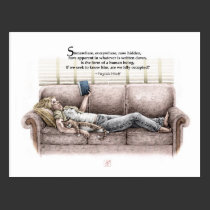 An Idle Moment postcards