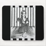 An imprisoned angel mouse mats