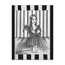 An imprisoned angel postcards