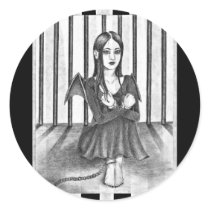 An imprisoned angel stickers