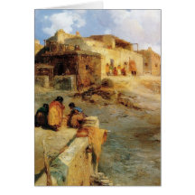 An Indian Pueblo Laguna New Mexico - 1906 Cards