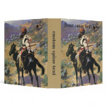 An Indian Trapper by Remington, Vintage Wild West Binders