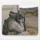 An infantry scout mousepad