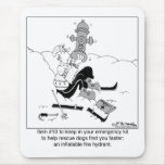 An Inflatable Fire Hydrant Mouse Pad
