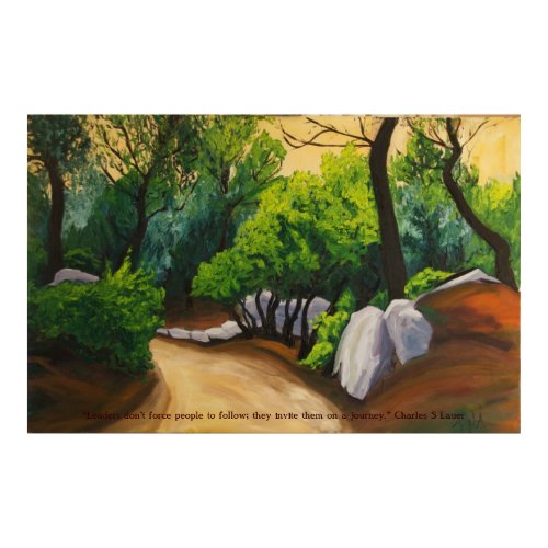 An Invitation for the Journey print