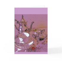 An invitation to high tea cards by Annaart An invitation to high tea cards