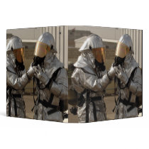 An Iraqi firefighter Binder