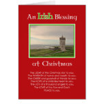 An Irish Blessing at Christmas-Custom photo card