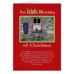 An Irish Blessing at Christmas Greeting Card