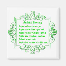 An Irish Blessing Magnet
