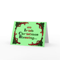 An Irish Christmas Blessing... cards