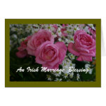 An Irish Marriage Blessing Card