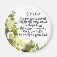 An Irish Toast Refrigerator Magnets